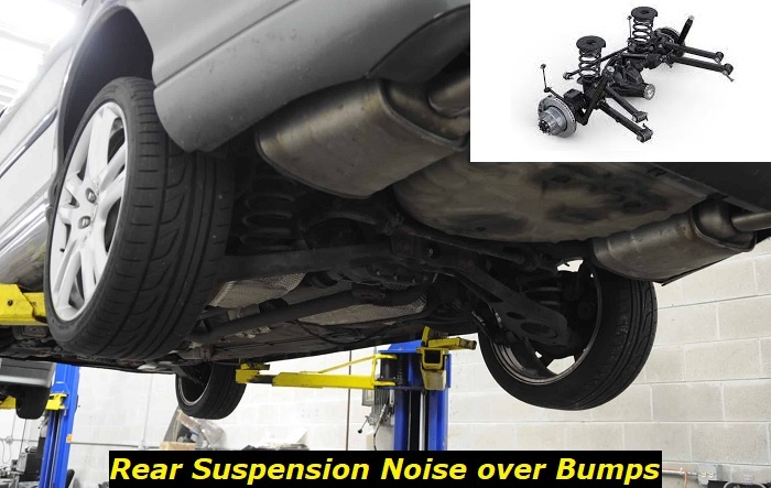 rear suspension noise over bumps